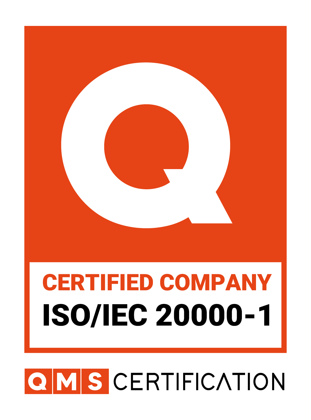 Certificação ISO/IEC 20000-1